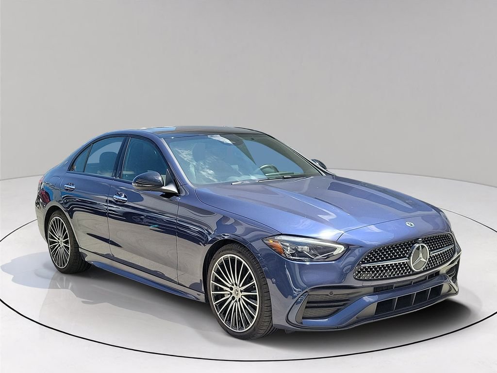 Certified Used 2026 Blue Mercedes-Benz C 300 image 1