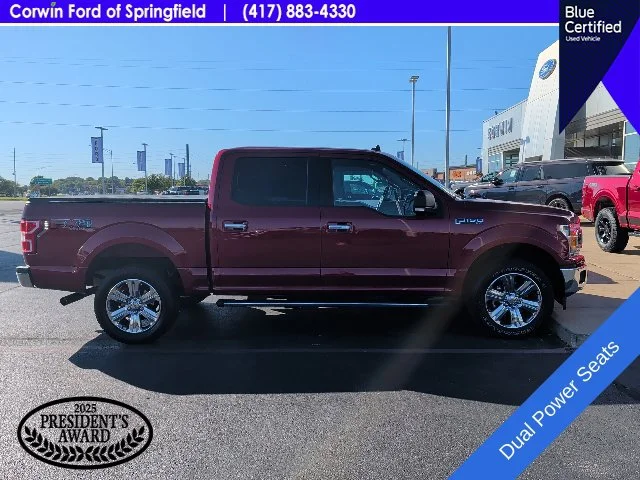 Certified Used 2019 Ruby Red Metallic Tinted Clearcoat Ford XLT image 5