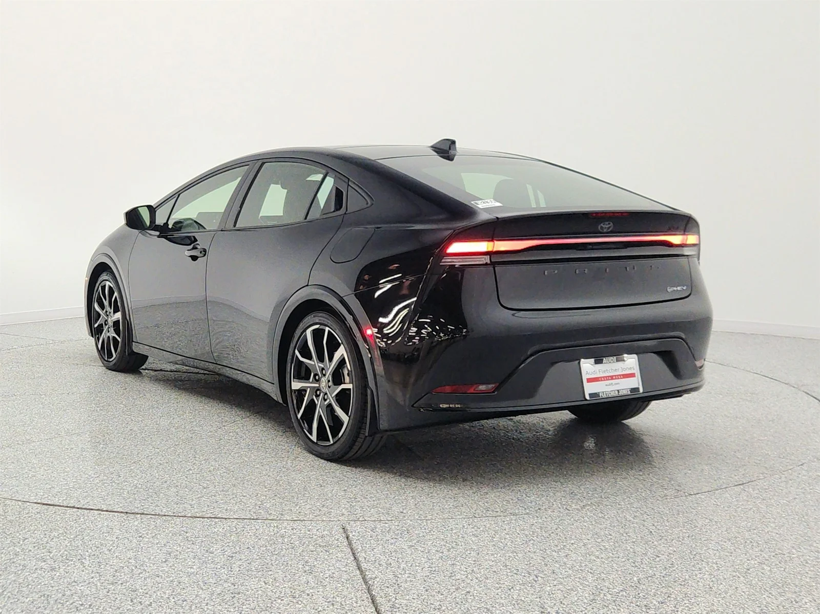 Used 2025 Midnight Black Metallic Toyota XSE image 7