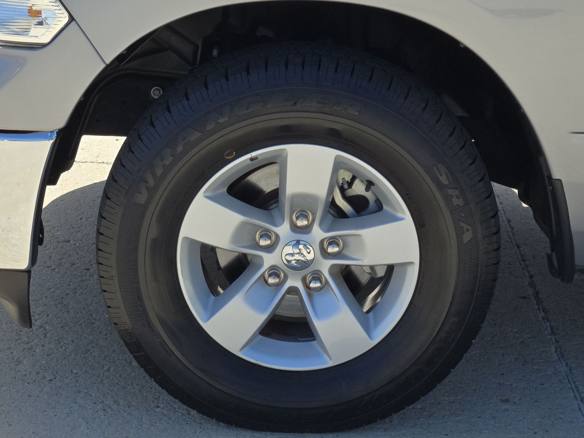 Used 2024 Billet Silver Metallic Clearcoat Ram SLT image 11