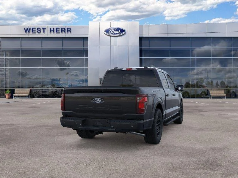 New 2026 Agate Black Metallic Ford XLT image 8
