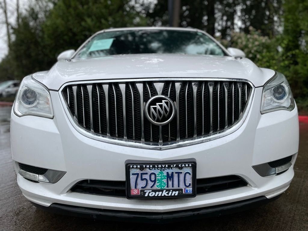 Used 2017 White Frost Tricoat Buick Premium Group image 8