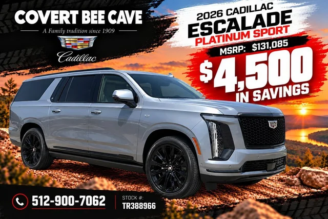 2026 Cadillac Escalade Platinum Sport