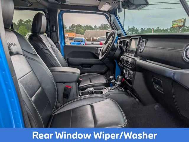 Used 2022 Blue Jeep Unlimited Sahara 4xe image 30