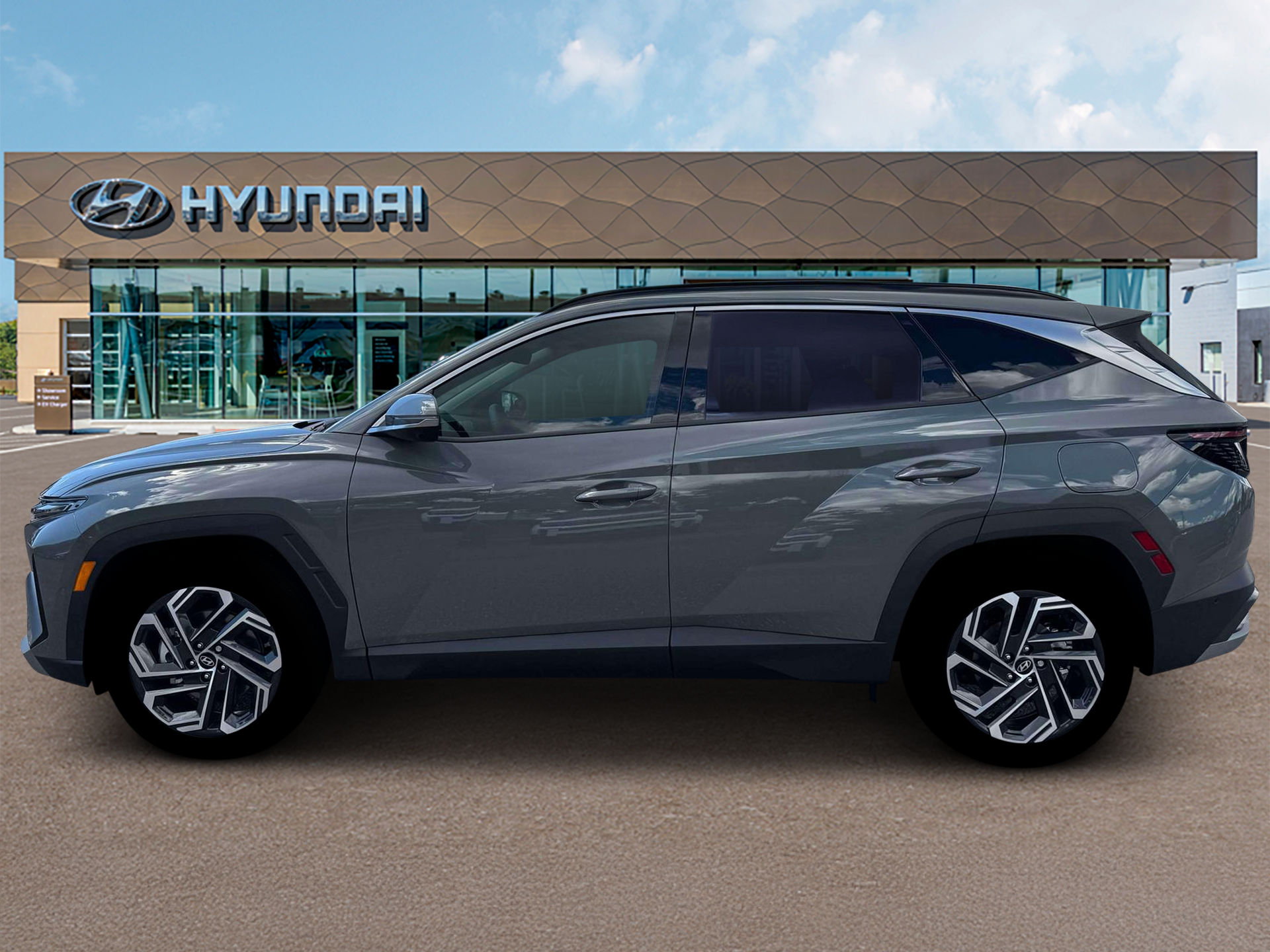New 2026 Gray Hyundai Limited AWD image 3