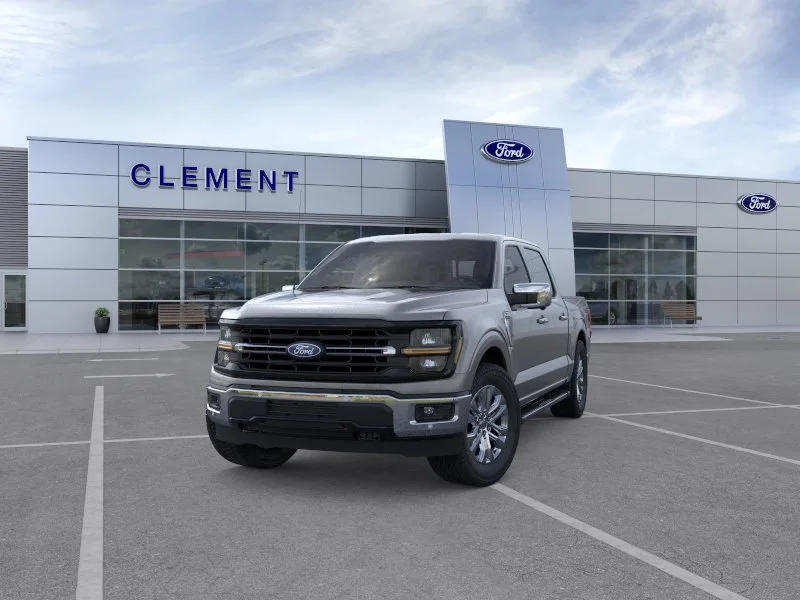 New 2026 Carbonized Gray Metallic Ford XLT image 2