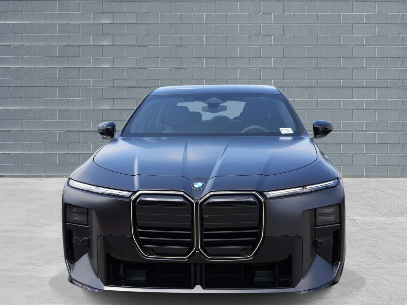 New 2027 Frozen Deep Grey Metallic BMW 740i image 2