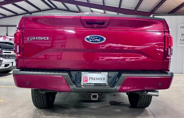 Used 2017 Red Ford Lariat image 4