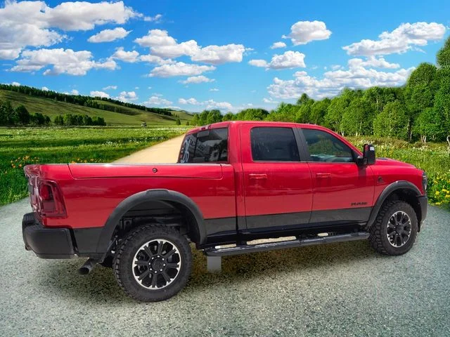New 2026 Flame Red Clear-Coat Exterior Paint RAM Rebel image 6