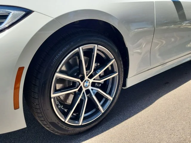 Used 2019 Alpine White BMW 330i xDrive image 8