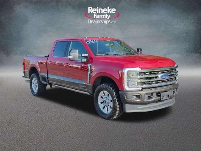 Used 2024 Red Ford King Ranch image 3