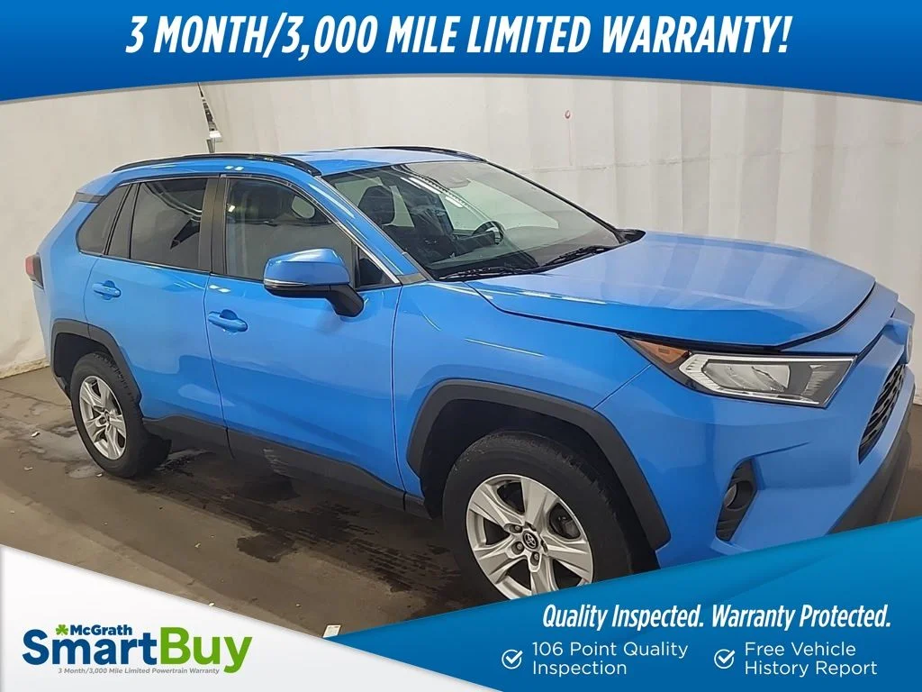 Used 2021 Blue Toyota XLE image 1