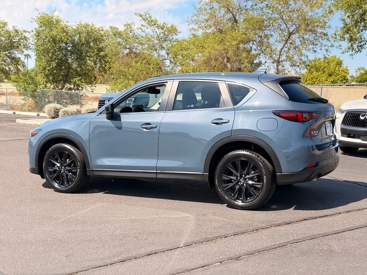 Used 2024 Polymetal Gray Metallic Mazda 2.5 S Carbon Edition image 3