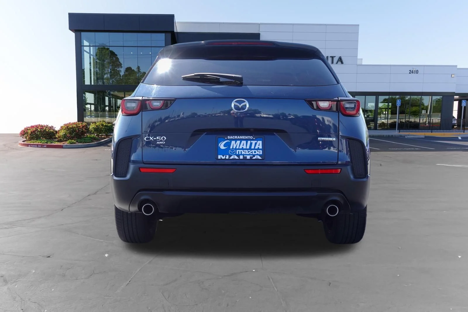 Certified Used 2025 Ingot Blue Metallic Mazda 2.5 S Premium Plus Package image 5