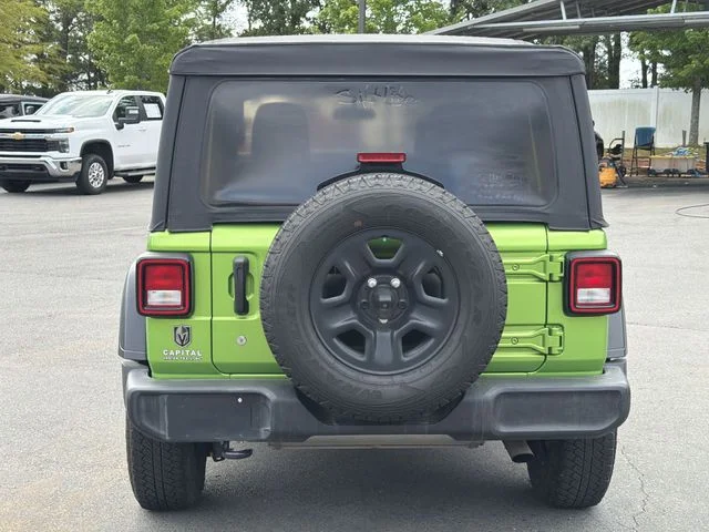 Used 2019 Green Jeep Unlimited Sport image 12