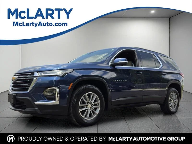 Used 2023 Blue Metallic CHEVROLET LT LEATHER image 1