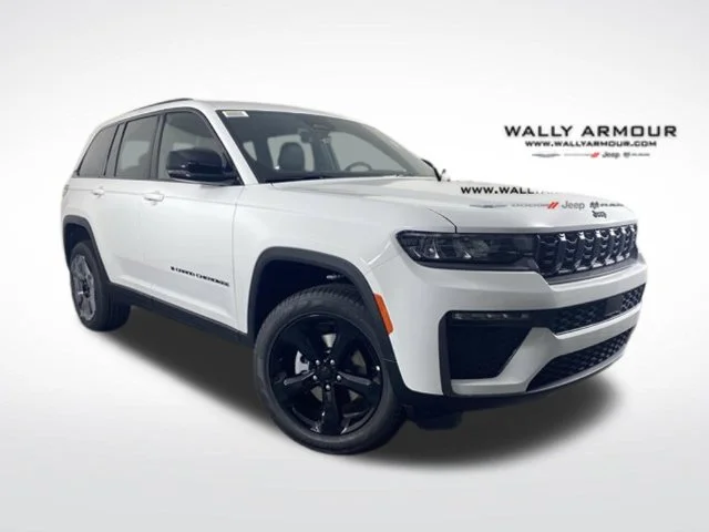 New 2026 Bright White Clear-Coat Exterior Paint Jeep Limited image 1