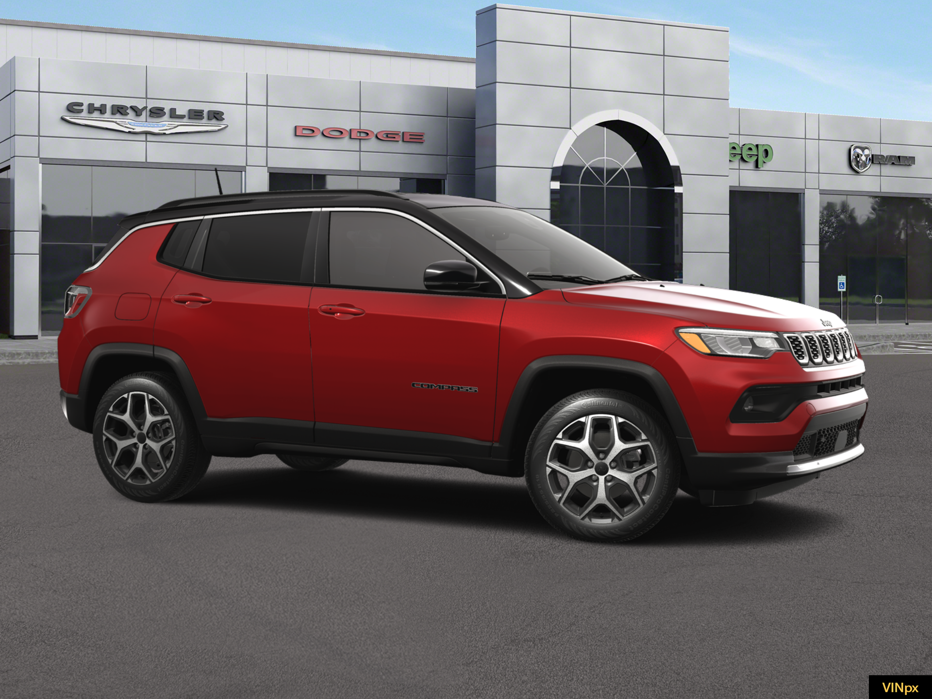 New 2026 Red Hot Pearlcoat Jeep Limited image 10