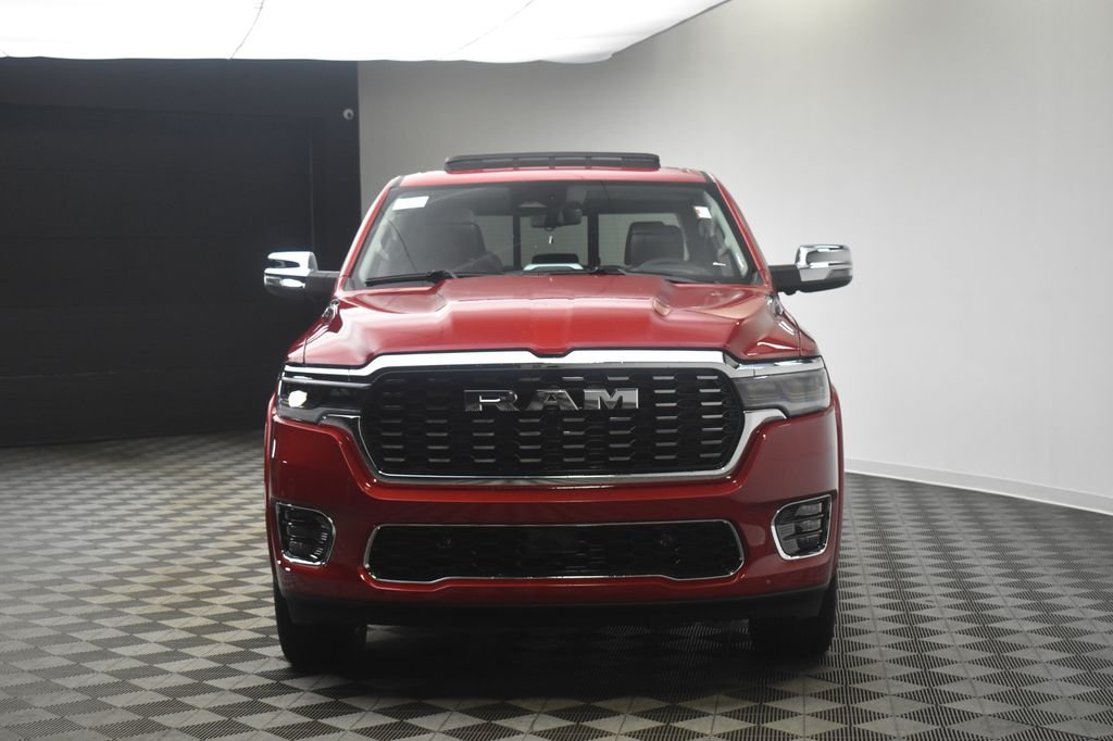 New 2027 Molten Red Pearl-Coat Exterior Paint RAM Tungsten image 2