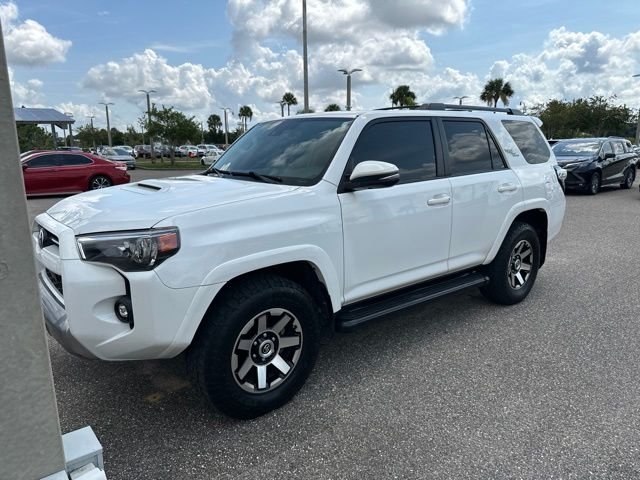 Used 2021 White Toyota TRD Off-Road Premium image 2