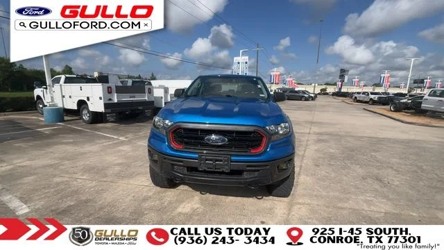Certified Used 2022 Velocity Blue Metallic Ford XLT image 3
