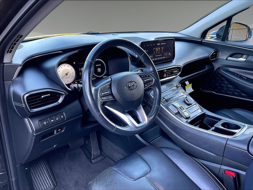 Used 2021 Twilight Black Hyundai SEL image 8