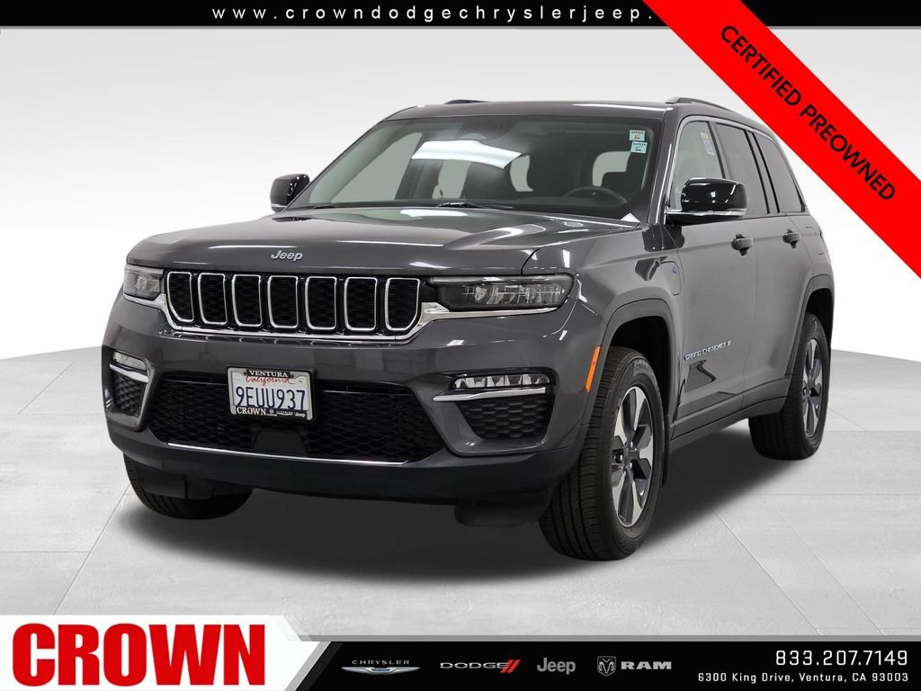 Used 2022 Gray Jeep 4xe image 3