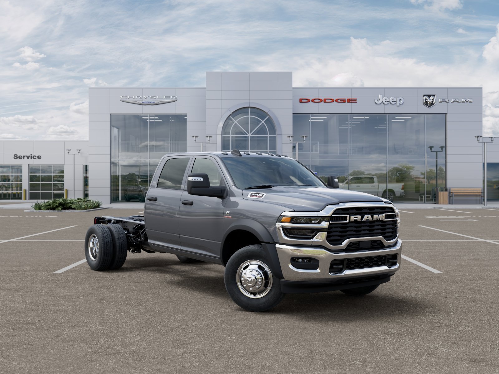 New 2026 Ceramic Gray Clear-Coat Exterior Paint RAM Tradesman image 20