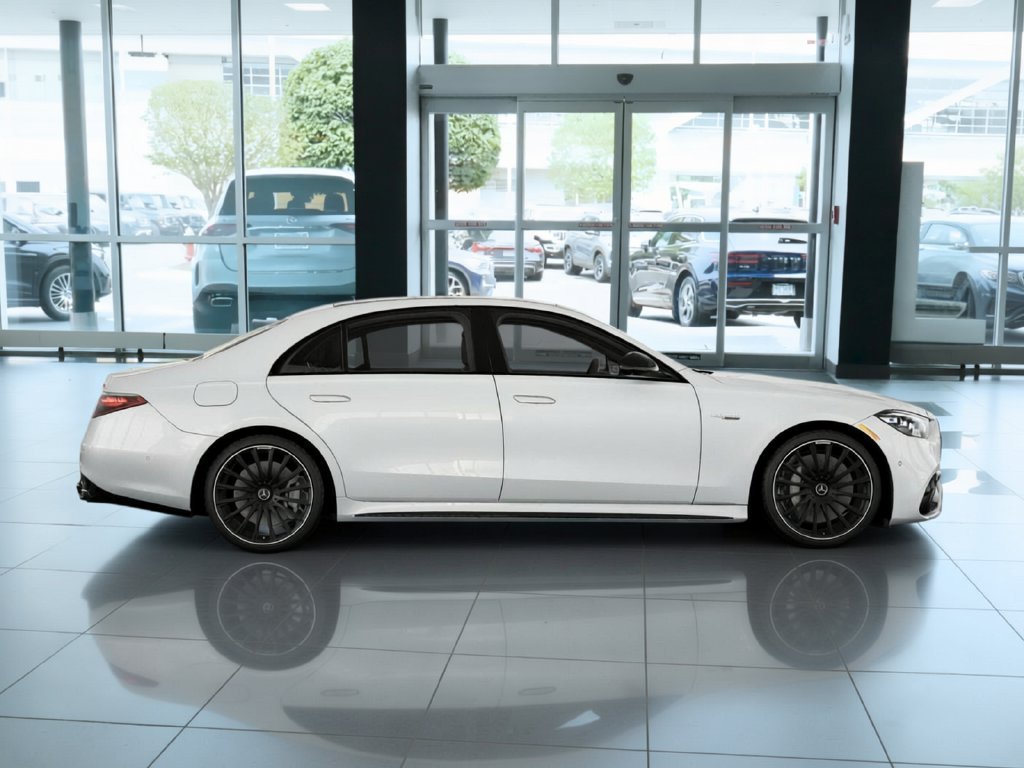 New 2026 MANUFAKTUR Moonlight White Metallic Mercedes-Benz S 63 E AMG® image 2
