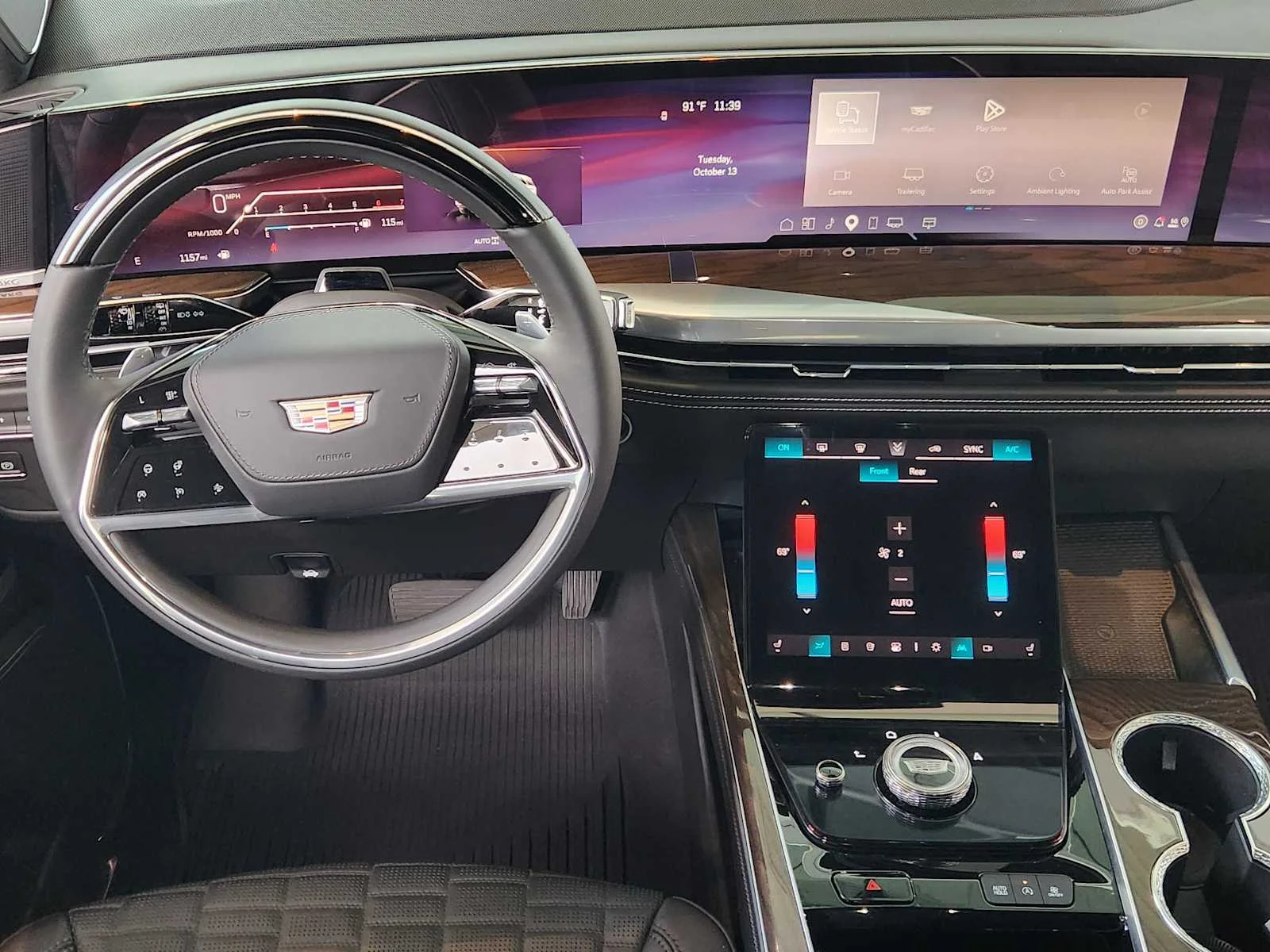 New 2026 Vibrant White Tricoat Cadillac Platinum Sport image 19