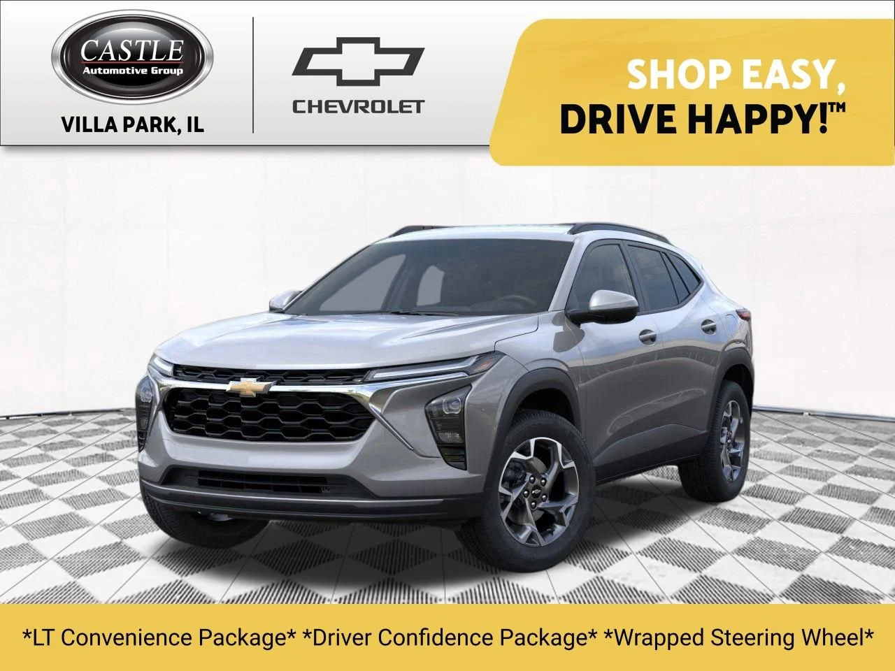 New 2026 Sterling Gray Metallic Chevrolet LT image 1