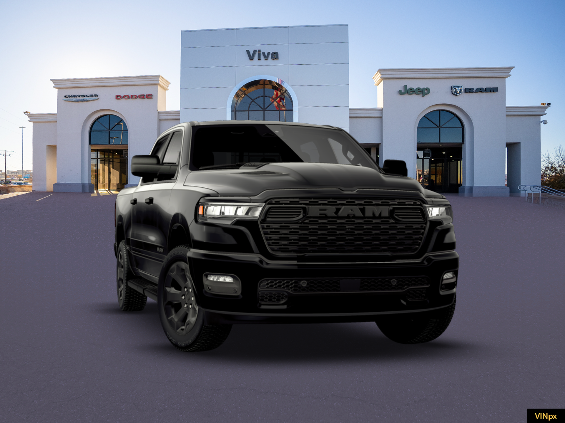 New 2026 Diamond Black Crystal Pearlcoat RAM Express image 16