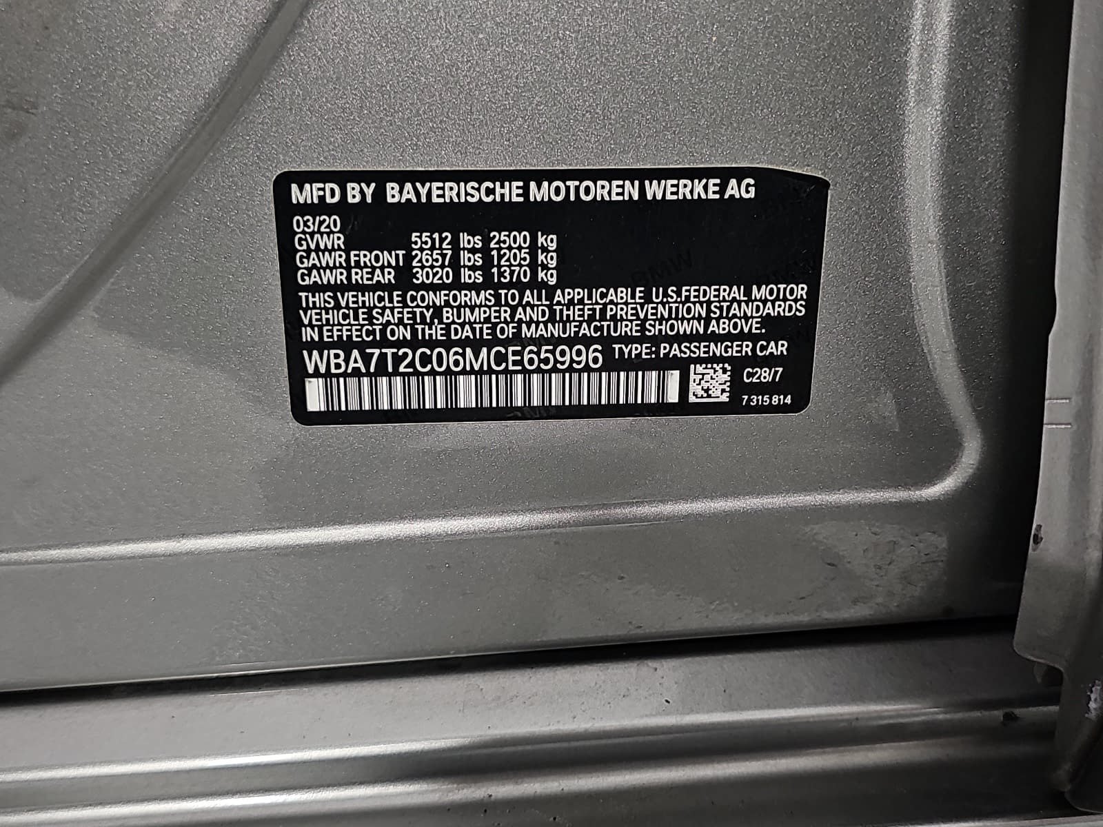Used 2021 Gray BMW 740i image 33