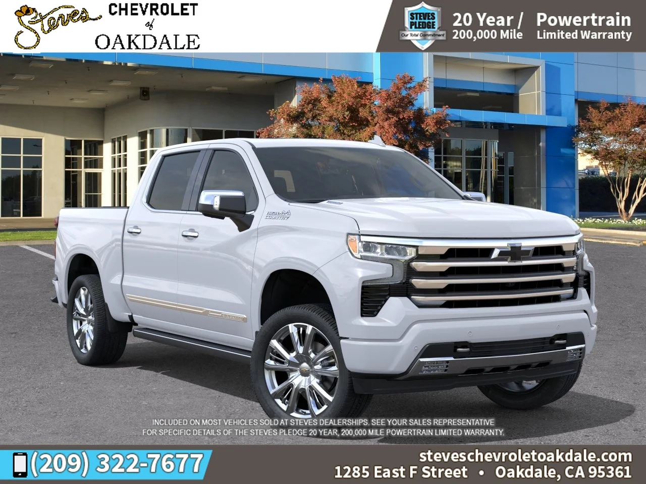New 2026 Polar White Tricoat Chevrolet High Country image 7
