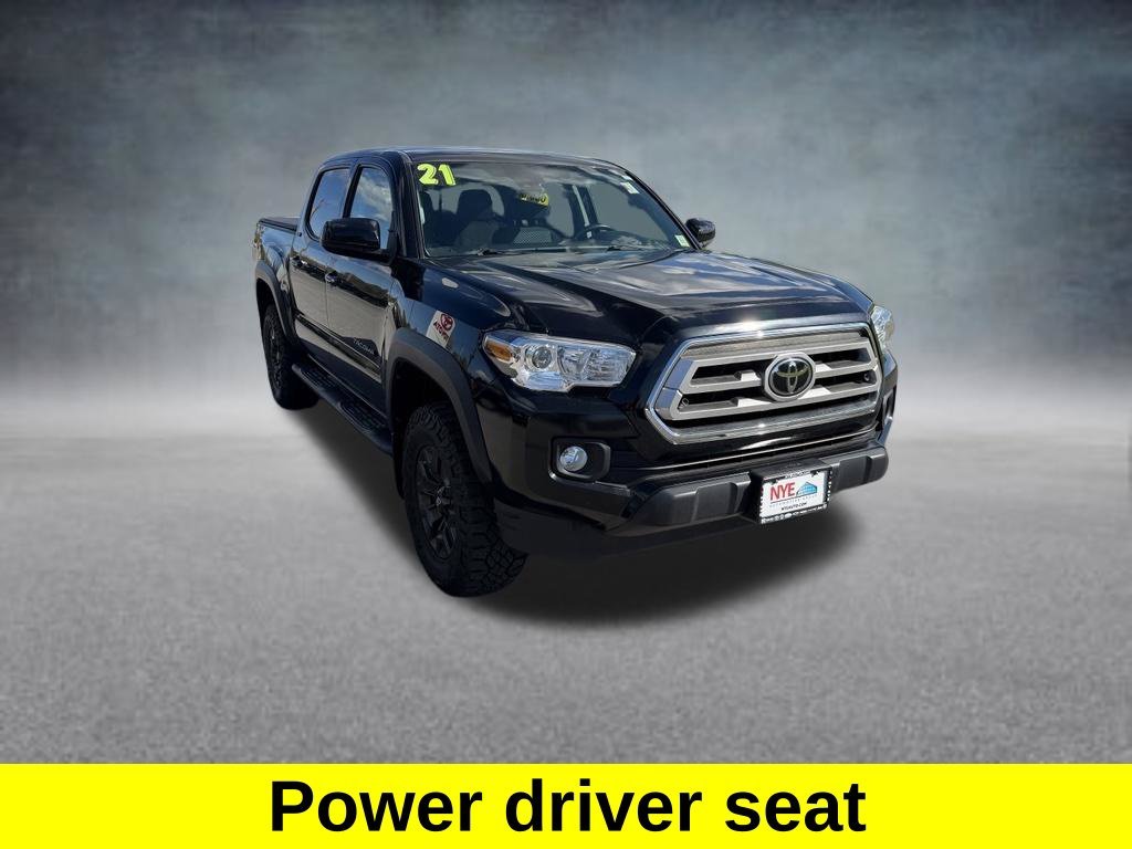 Certified Used 2021 Midnight Black Metallic Toyota SR5 image 9