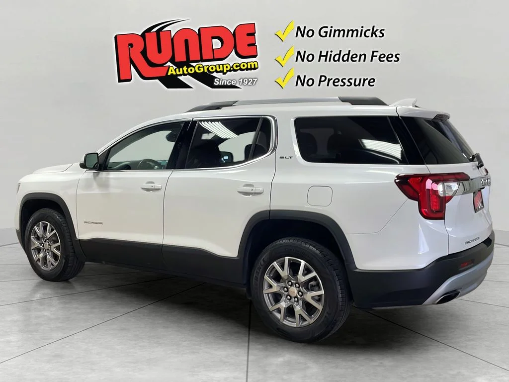 Used 2020 White Frost Tri-Coat GMC SLT image 4