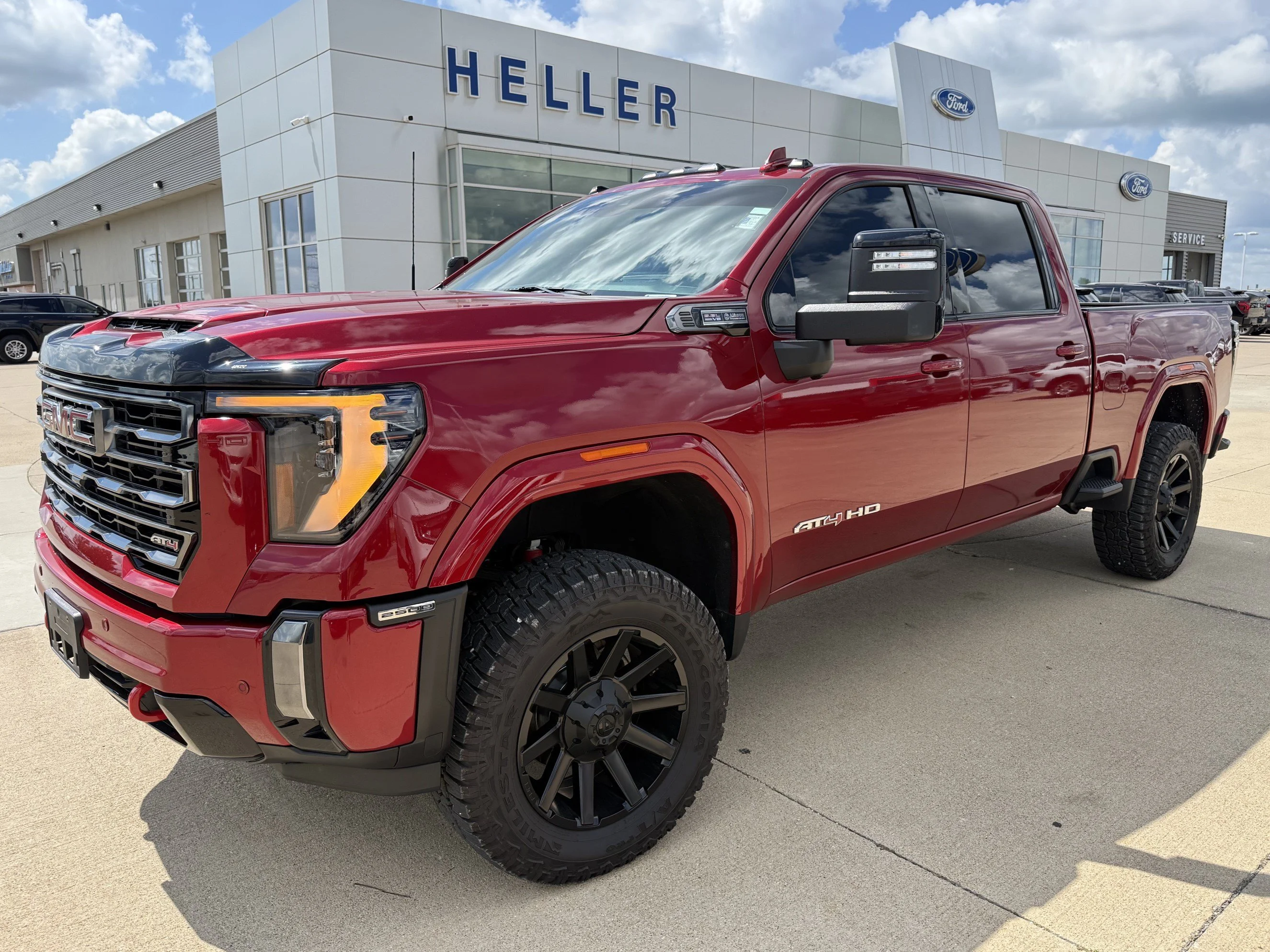 Used 2024 Volcanic Red Tintcoat GMC AT4 image 3