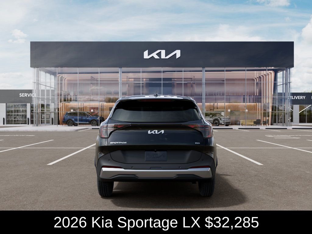 New 2026 Ebony Black Kia LX image 6