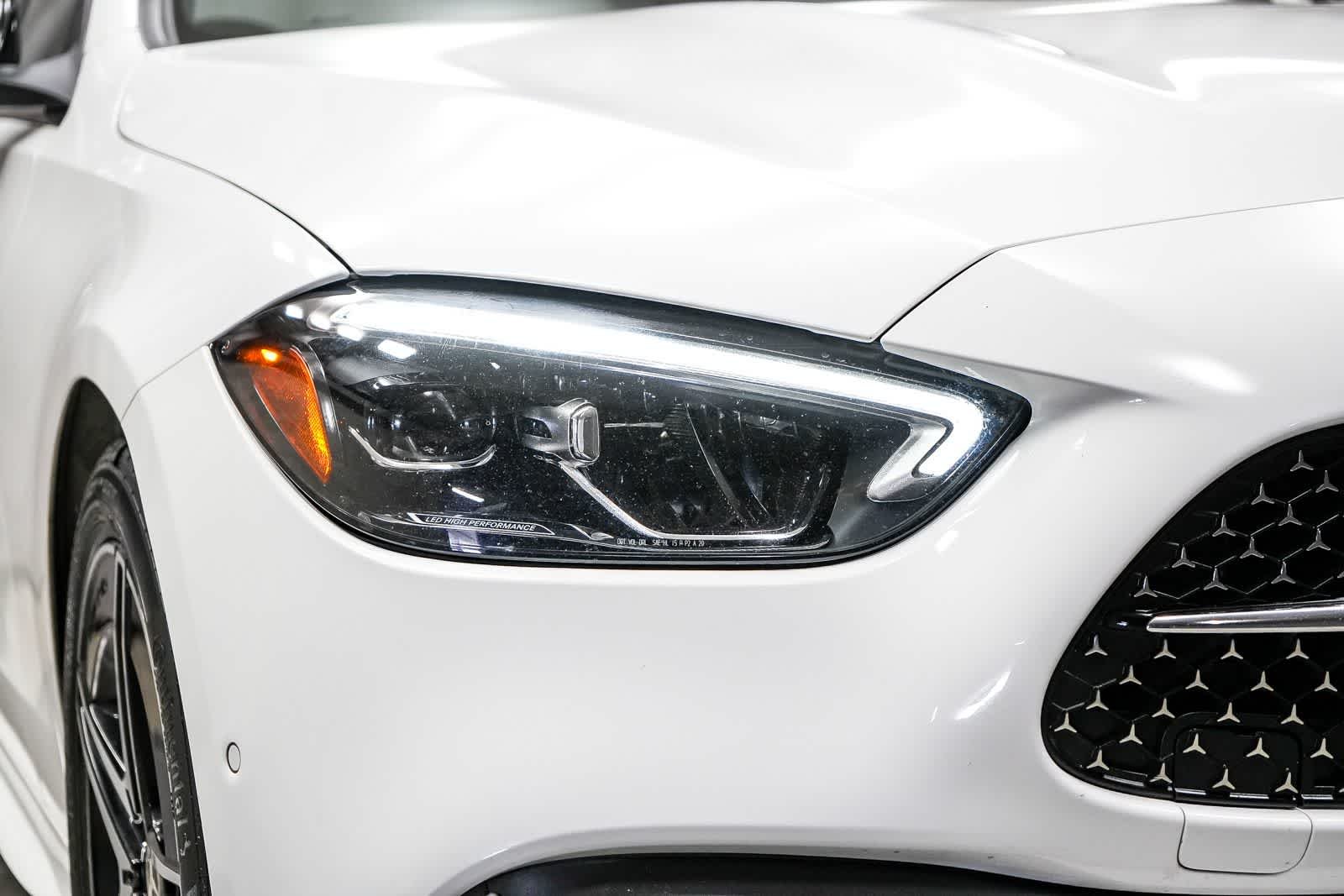Certified Used 2023 Polar White Mercedes-Benz C 300 image 4
