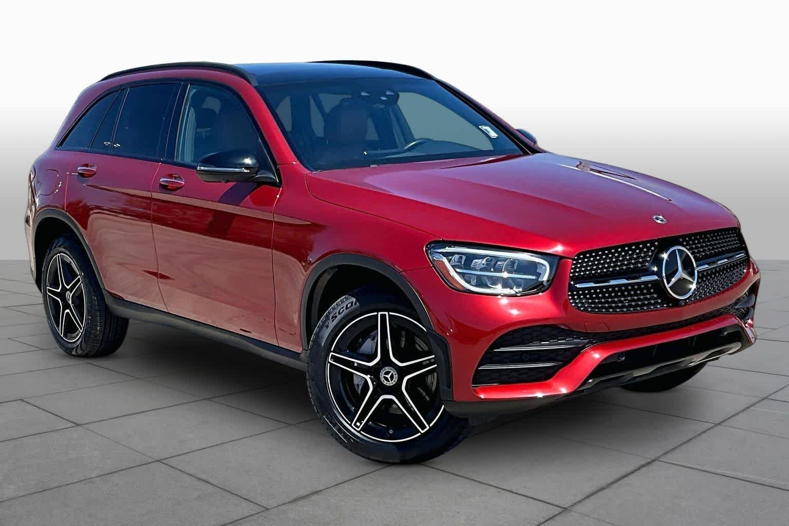Used 2021 designo Cardinal Red Metallic Mercedes-Benz GLC 300 image 3