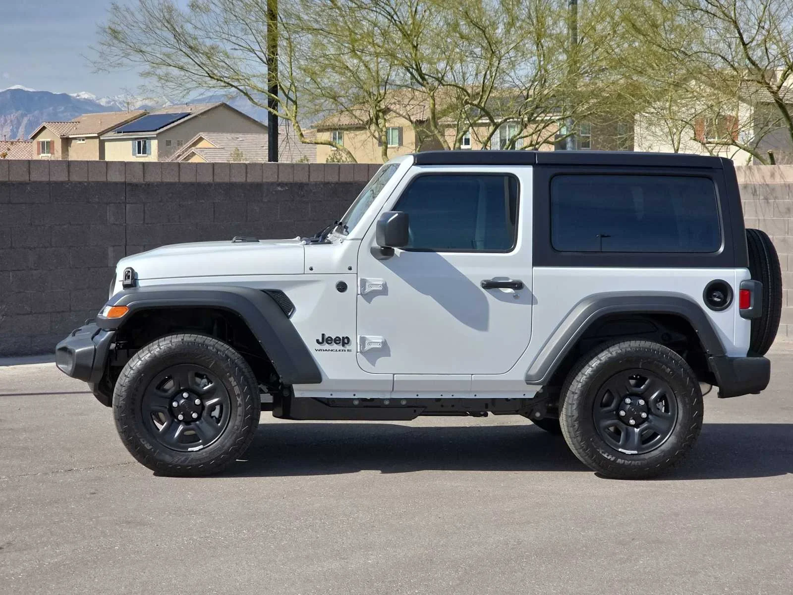 New 2026 Bright White Clearcoat Jeep Sport image 5