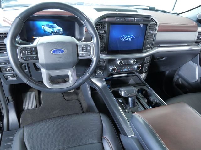 Certified Used 2021 Black Ford Lariat image 3