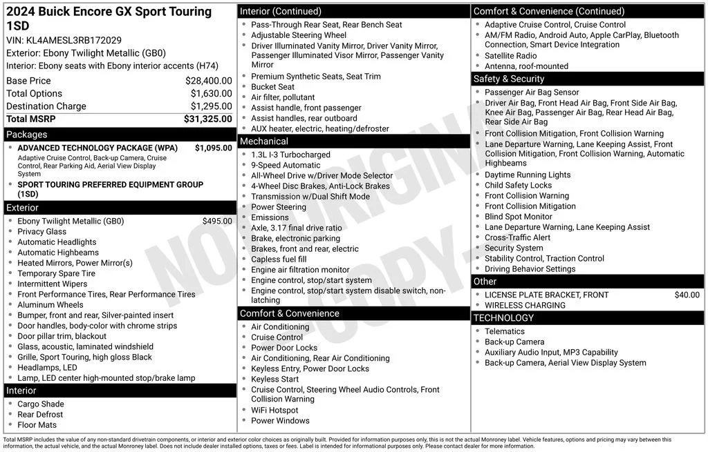 2024 Buick Encore GX Sport Touring AWD's photo