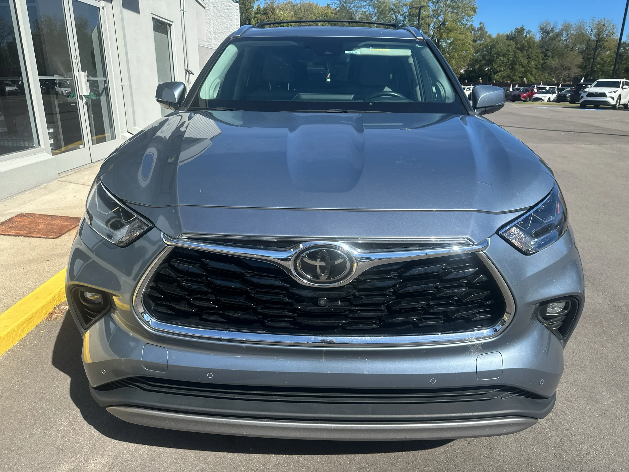 Used 2021 Blue Toyota Platinum image 3
