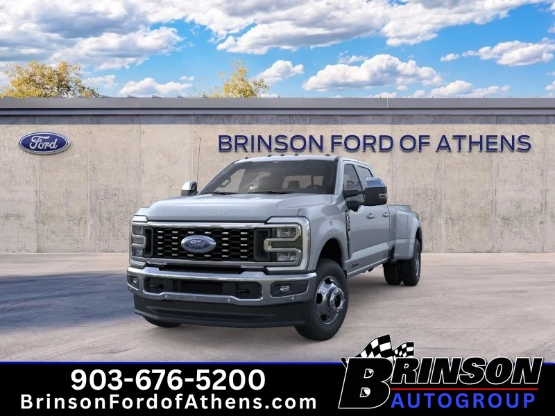 New 2026 Glacier Gray Metallic Tri-Coat Ford LARIAT image 2