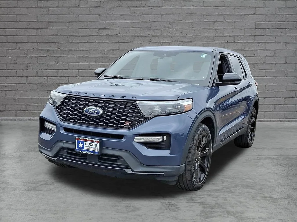 Used 2021 Blue Ford ST image 5