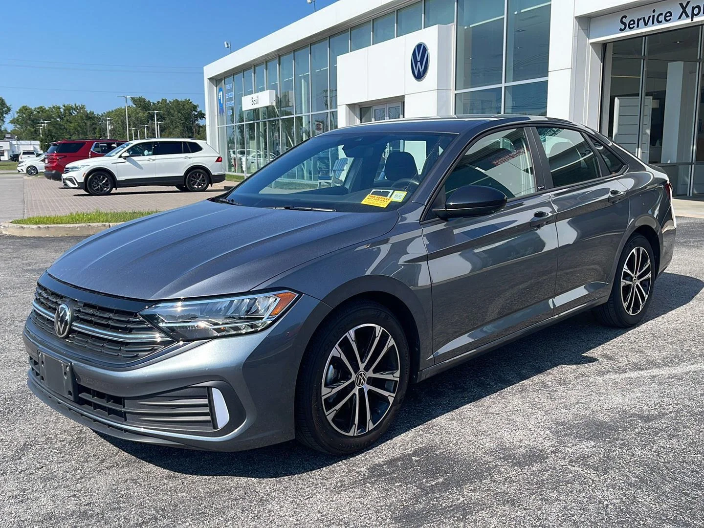 Certified Used 2024 Platinum Gray Metallic Volkswagen Sport image 3
