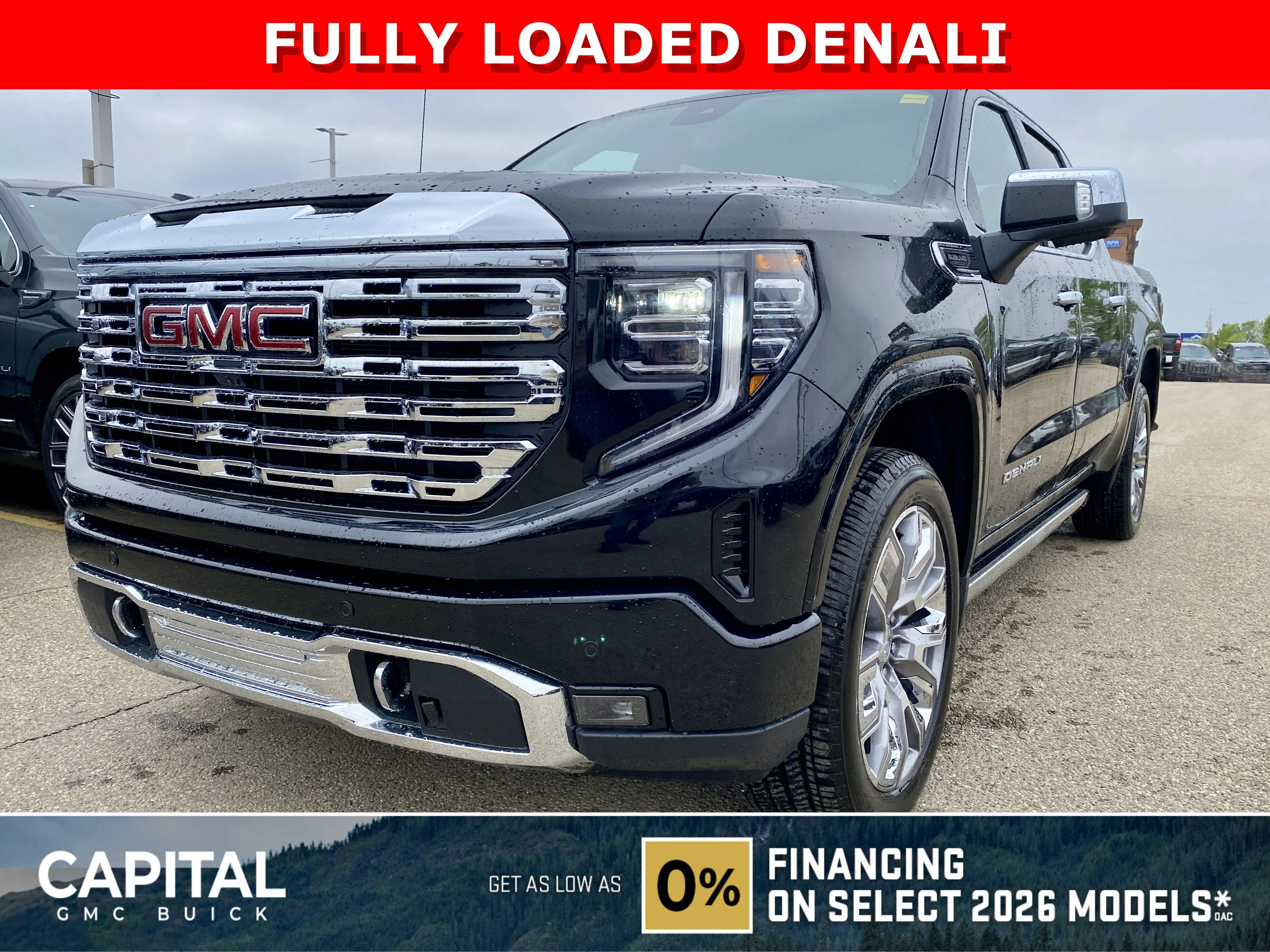 New 2026 ONYX BLACK GMC Denali image 1