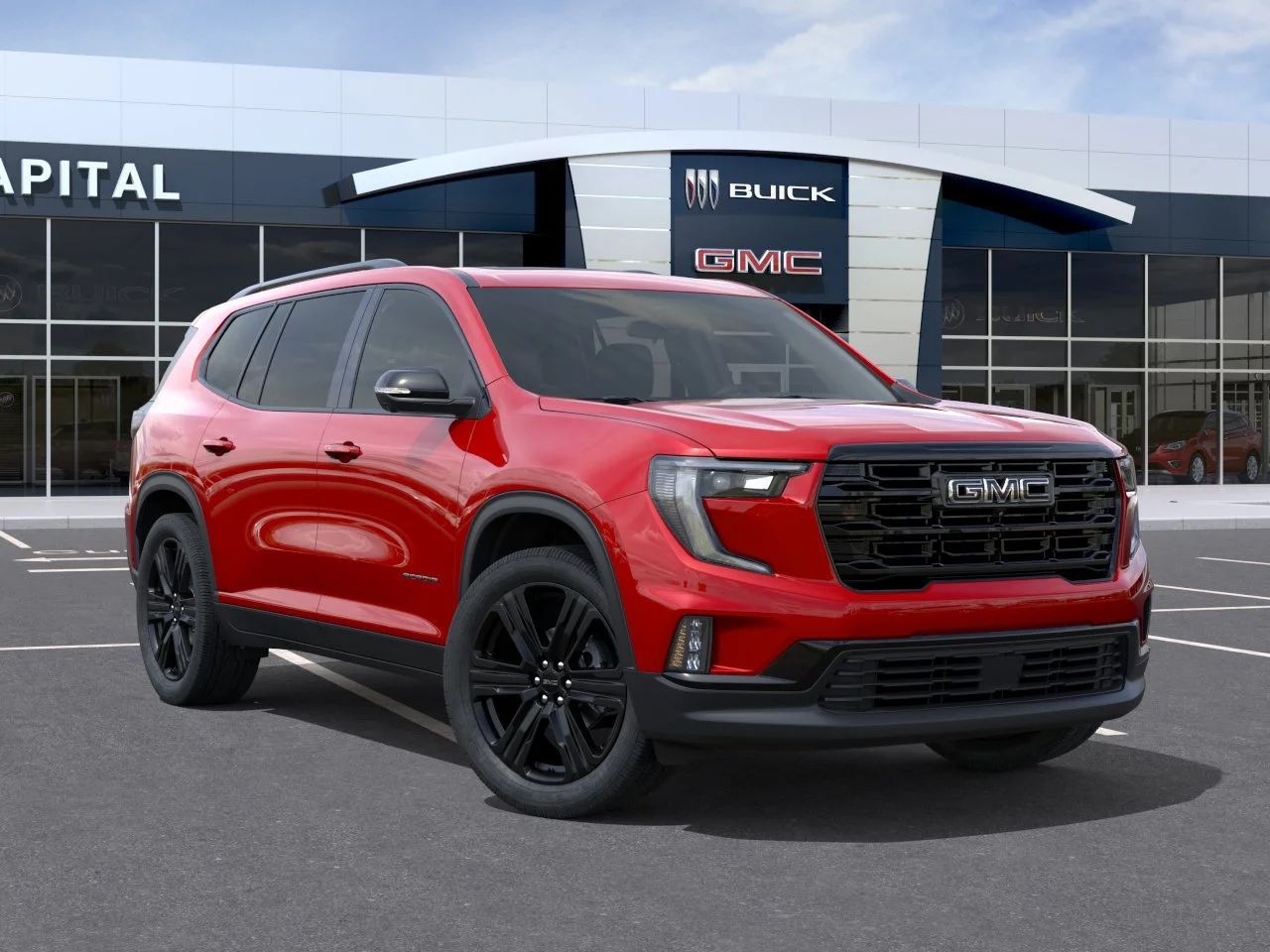 New 2027 Volcanic Red Tintcoat GMC Elevation AWD image 7