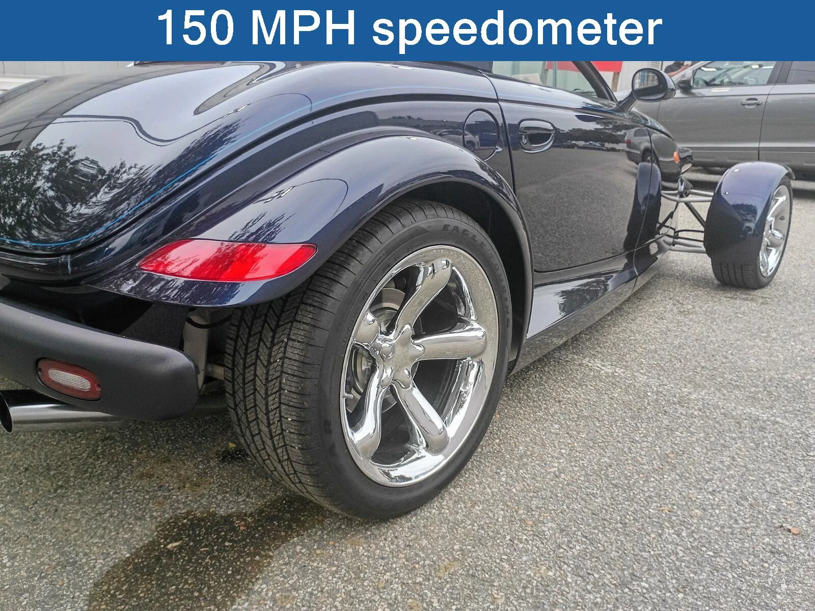 Used 2001 Prowler Midnight Blue Pearl Plymouth Roadster image 6